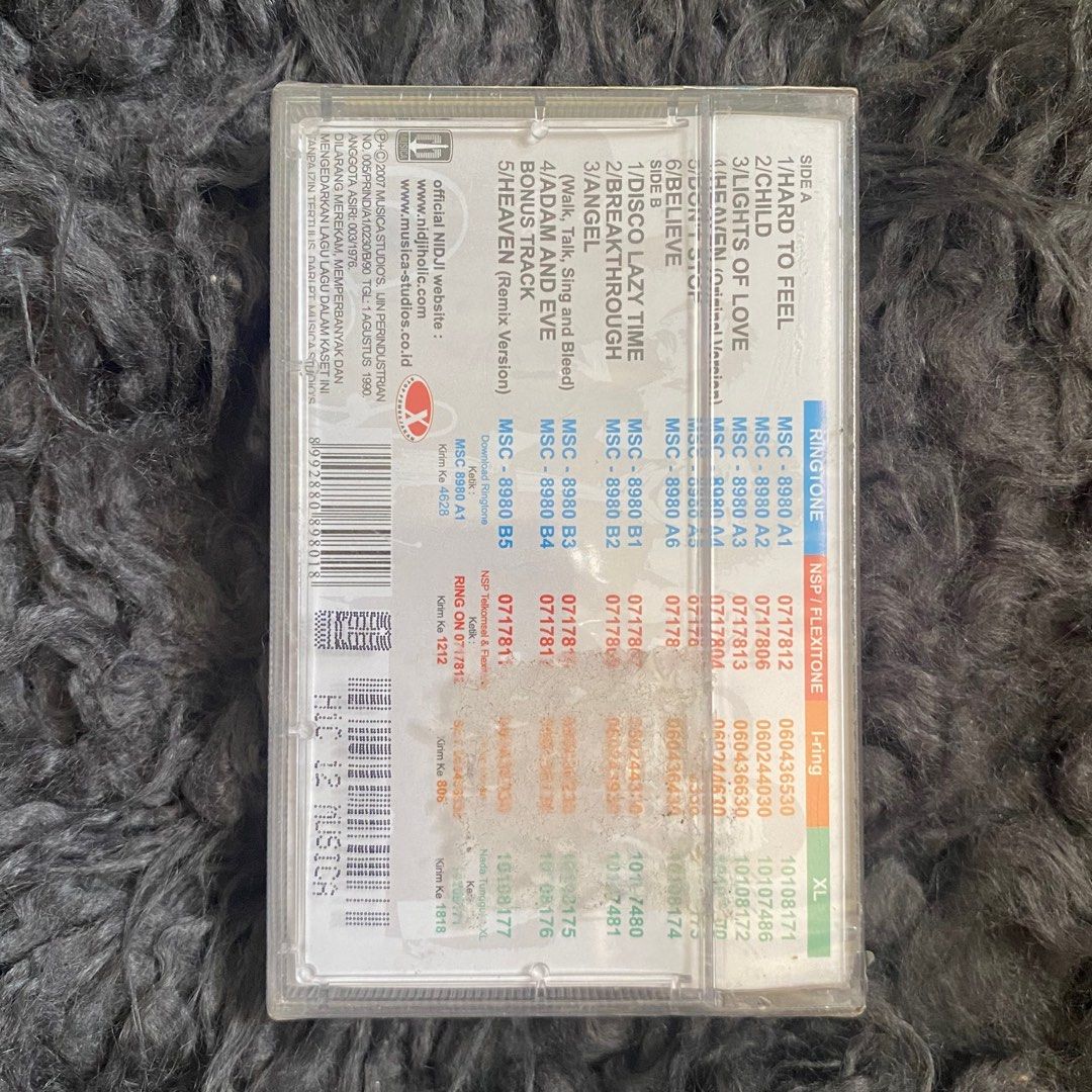 KASET NIDJI Breakthru english version, Hobbies & Toys, Music & Media ...
