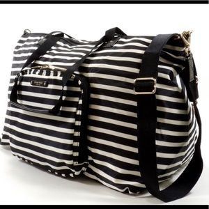 Kate spade watson lane lyla stripe nylon tote clearance