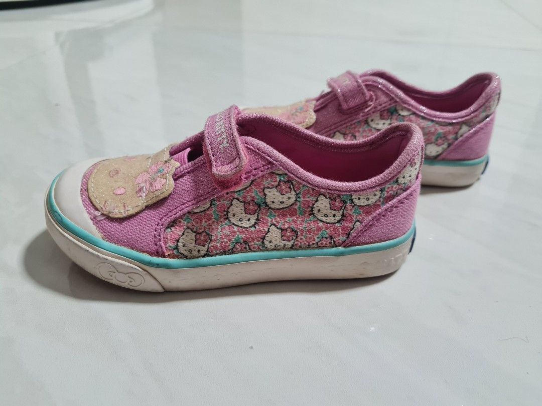 KEDS hello kitty glittery shoes Babies Kids Babies Kids Fashion on Carousell