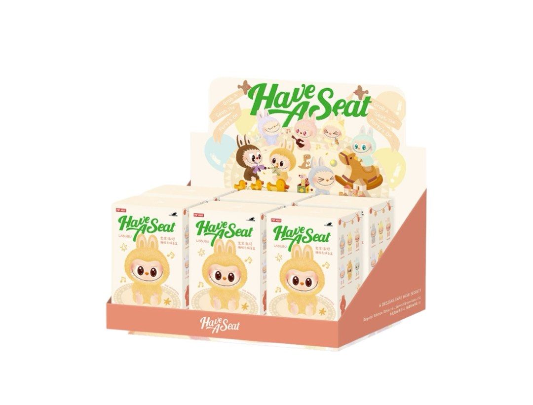🔥 (INSTOCK)🔥Labubu The Monsters Have a Seat Set V2 🔥 (INSTOCK)🔥Labubu The Monsters Have a Seat Set V2