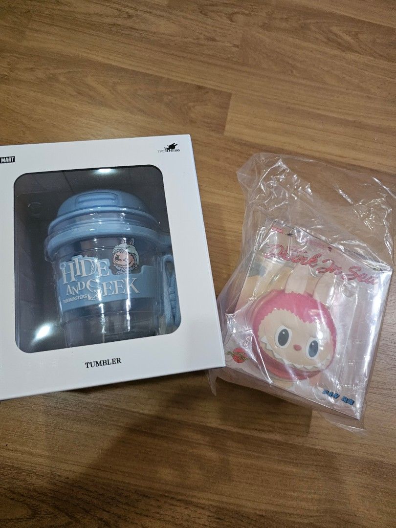 POP MART HIDE AND SEEK TUMBLER ラブブ POP MART HIDE AND SEEK