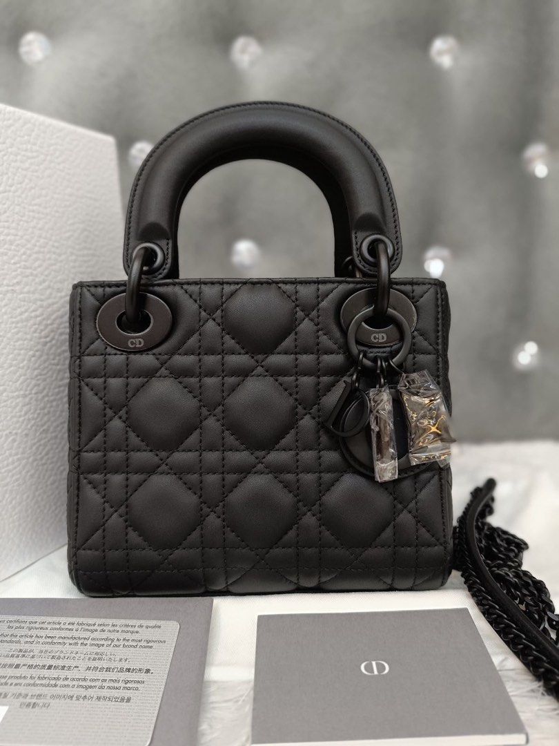 Handbag Dior Handtas Zwart Mini Dior Ange Dior Tas Zwart Small