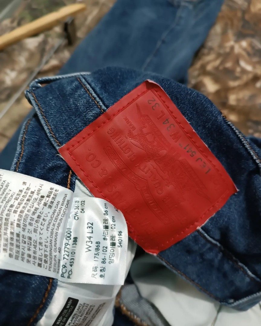 Levis engineered jeans 541 taper Men s Fashion Bottoms Jeans on Carousell