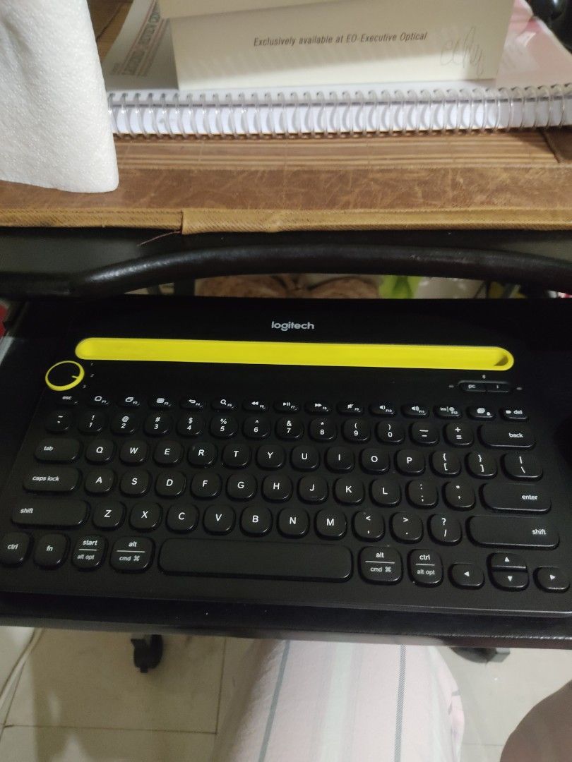Logitech Multi-Device Bluetooth Keyboard K480 (Category: Computer Keyboard) located in Mabalacat. Submitted by regardlessk (Listing ID 1321061610, Image 2). Description: FOR SALE K480 Bluetooth Multi-Device Keyboard K480 is a comfortable and space-saving multi-device keyboard that brings better typing to your laptop, tablet or phone. With impressive durability and long battery life, this tightly designed is what everyone needs to multi-task and g