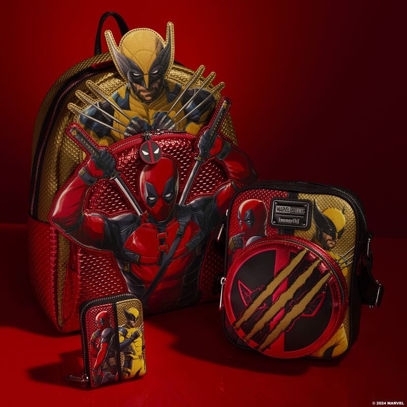 Deadpool loungefly backpack clearance
