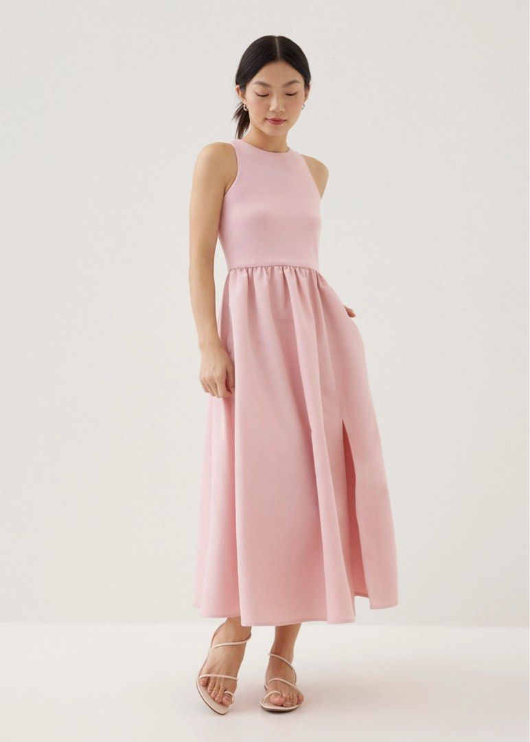 Love bonito Quintessa Jersey FIt Flare Midaxi Dress, Women's