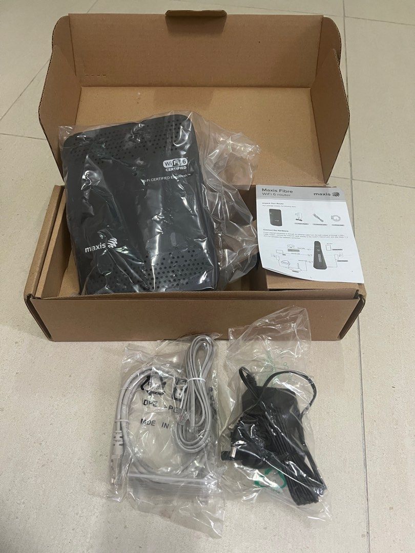 Maxis WiFi 6 Mesh Router, Computers & Tech, Parts & Accessories ...
