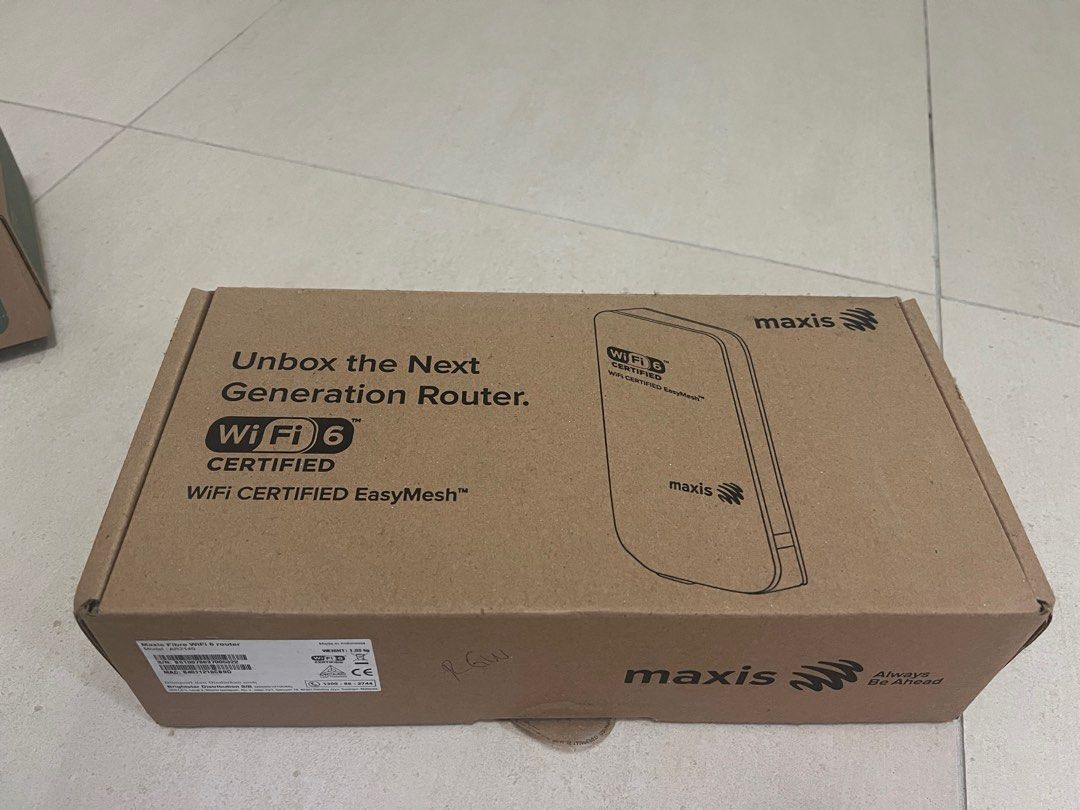 Maxis WiFi 6 Mesh Router, Computers & Tech, Parts & Accessories ...