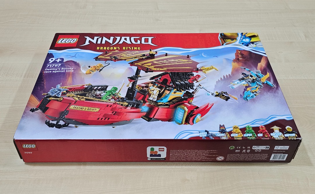 minor dent]Lego Ninjago 71797 Destiny's Bounty - Race Against Time