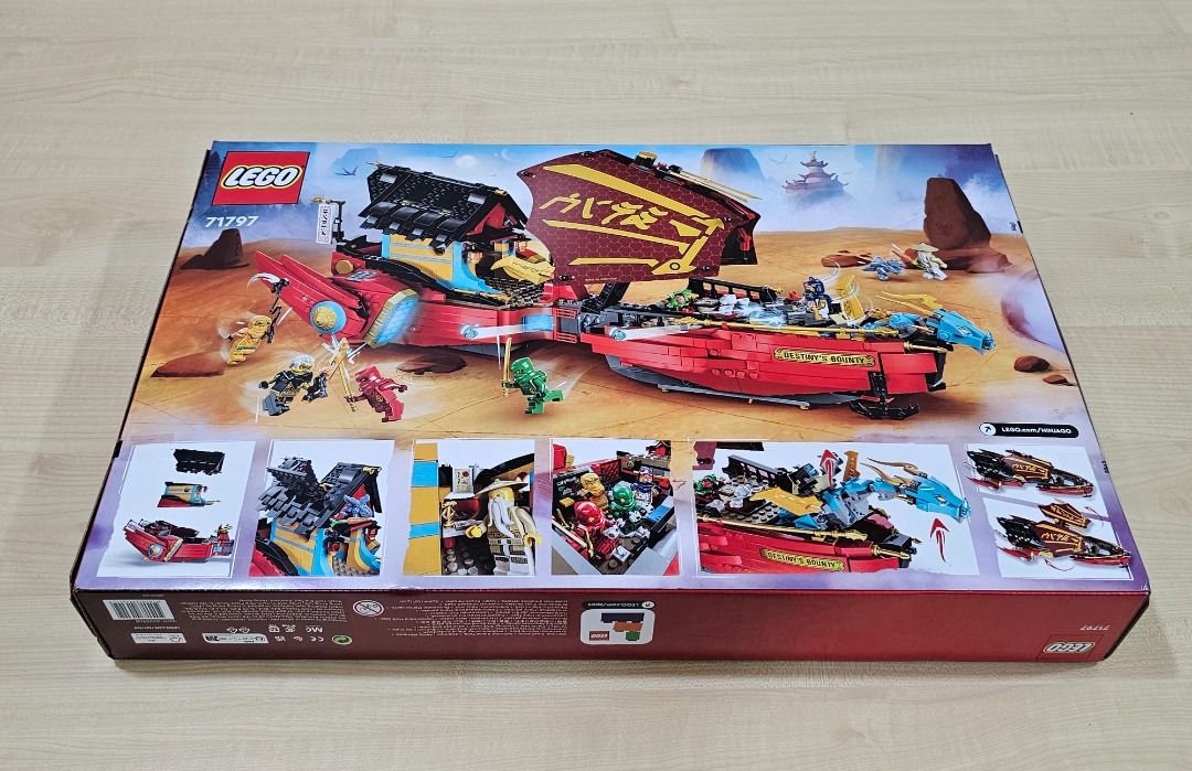 minor dent]Lego Ninjago 71797 Destiny's Bounty - Race Against Time