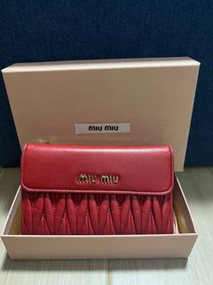 Affordable miu miu red packet For Sale Bags Wallets Carousell Singapore