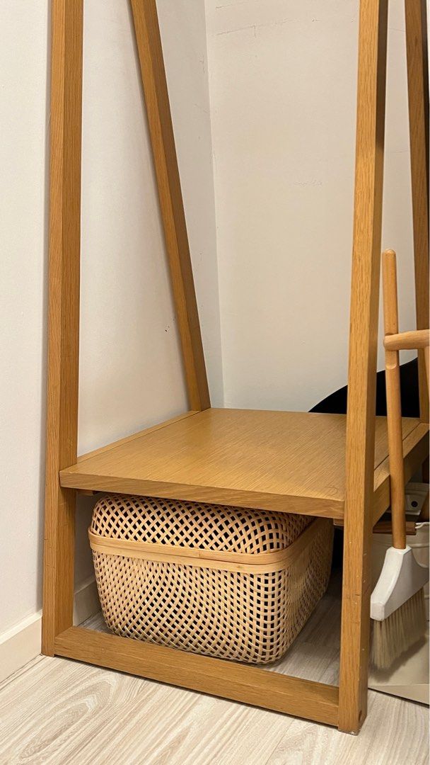 Muji Coat Rack, Furniture & Home Living, Furniture, Shelves, Cabinets ...