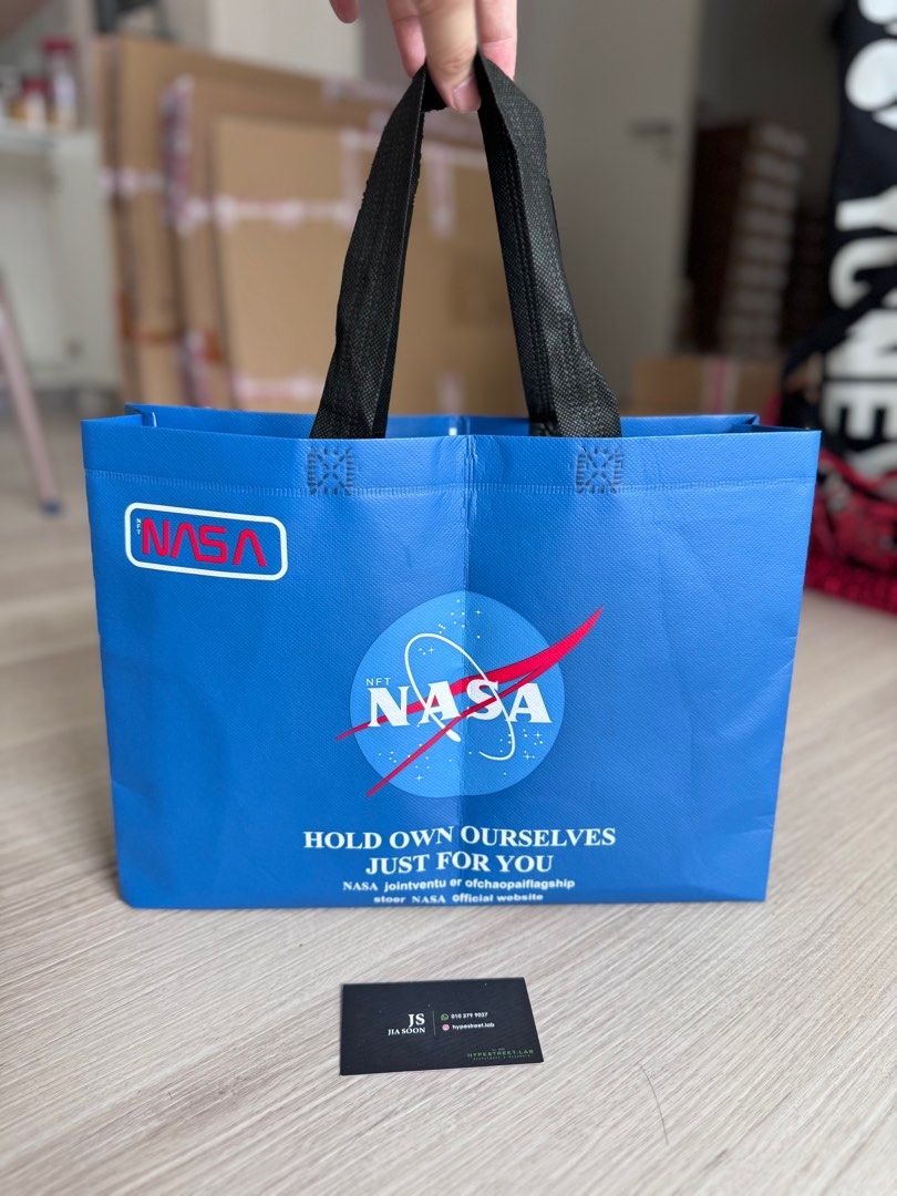 NASA Tote Bag Women s Fashion Bags Wallets Tote Bags on Carousell