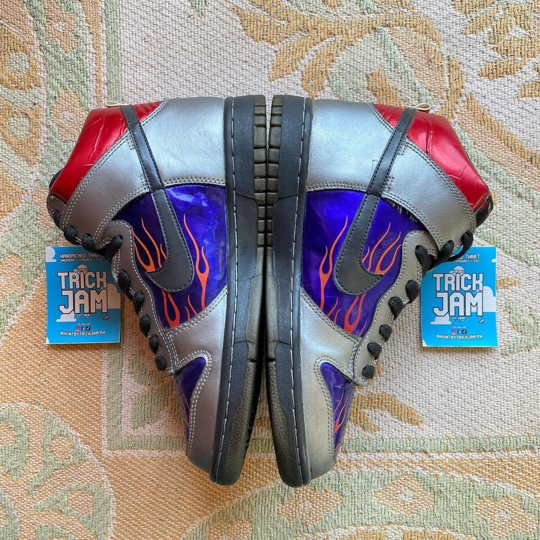optimus prime nike dunks