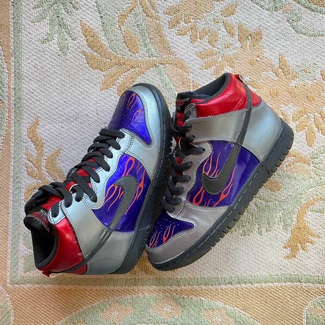 optimus prime nike dunks