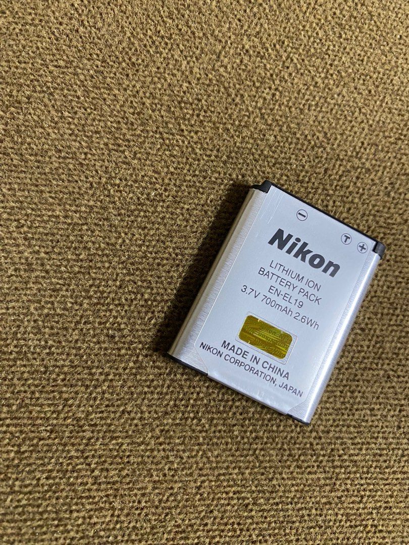 2x Batterie EN-EL19 Dot.Foto 700mAh Pour Nikon Coolpix A100 A300 S7000 Et Plus