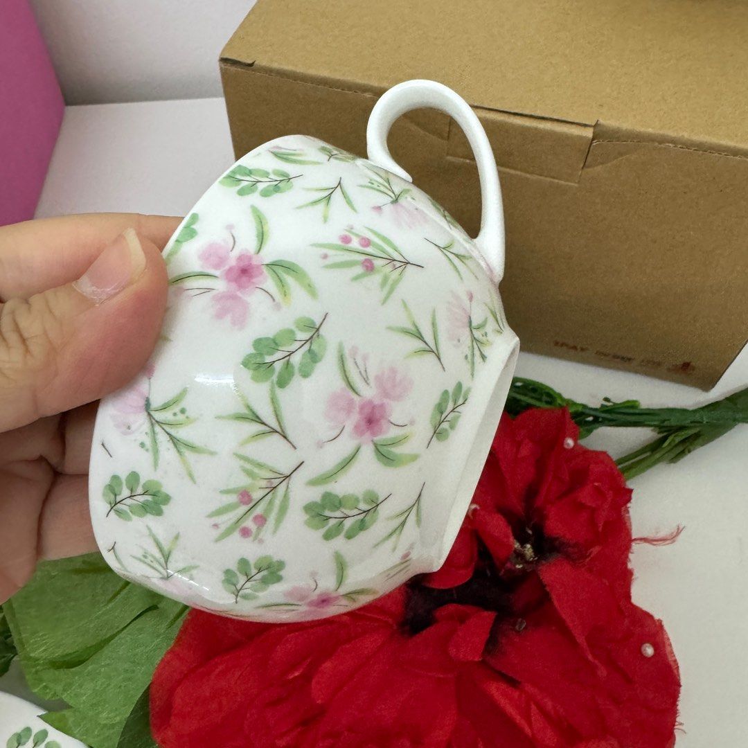 Tea Pot Raya One Utama 2024 Raya collection Teapot_ Flower Tea cup, Furniture & Home ...
