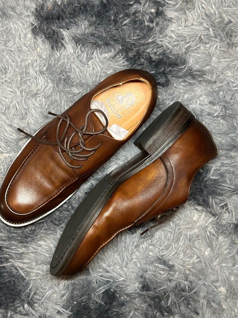 PabDer Derby Lace Up Shoes (Category: Dress Shoes) located in Manila. Submitted by declutter_270 (Listing ID 1321085545, Image 2). Description: -still negotiable -rfs decluttering -size 8 -used once -still has the new shoes smell -light scratch on the front of left pair.