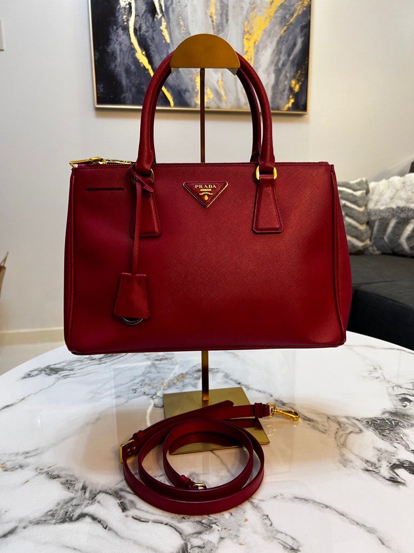 Prada 2 way Bag (Category: Luxury Bags & Wallets) located in Quezon City. Submitted by joanneluy (Listing ID 1320960905, Image 1). Description: 😀From Japan🇯🇵my second hone🏡 ✅ Original, Authentic, bags only‼️ ✅provided dust bag only ✅ material leather safiano ✅double zipper bag with sling ✅ prada italy complete with white tag and original markings inside. ✅mop: gcash or bank transfer ✅available and ready to ship ✅shipping charge to buyer.