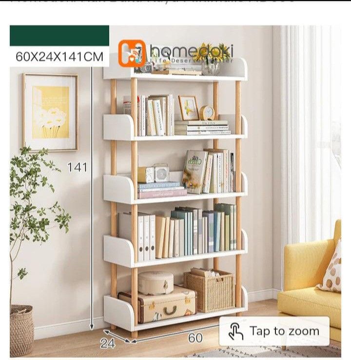 Ready rak buku rakit, Perabotan Rumah di Carousell