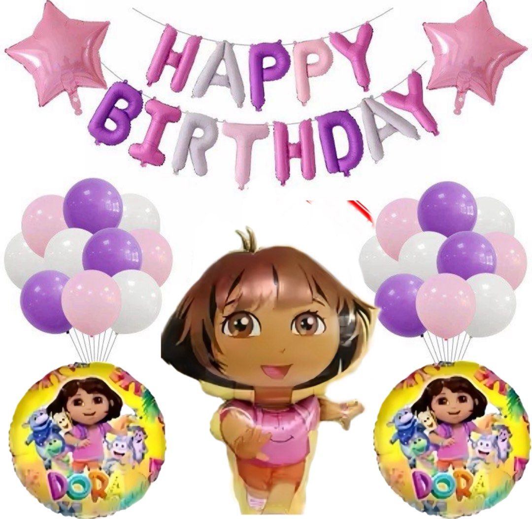 Dora The Explorer Birthday Balloons 17
