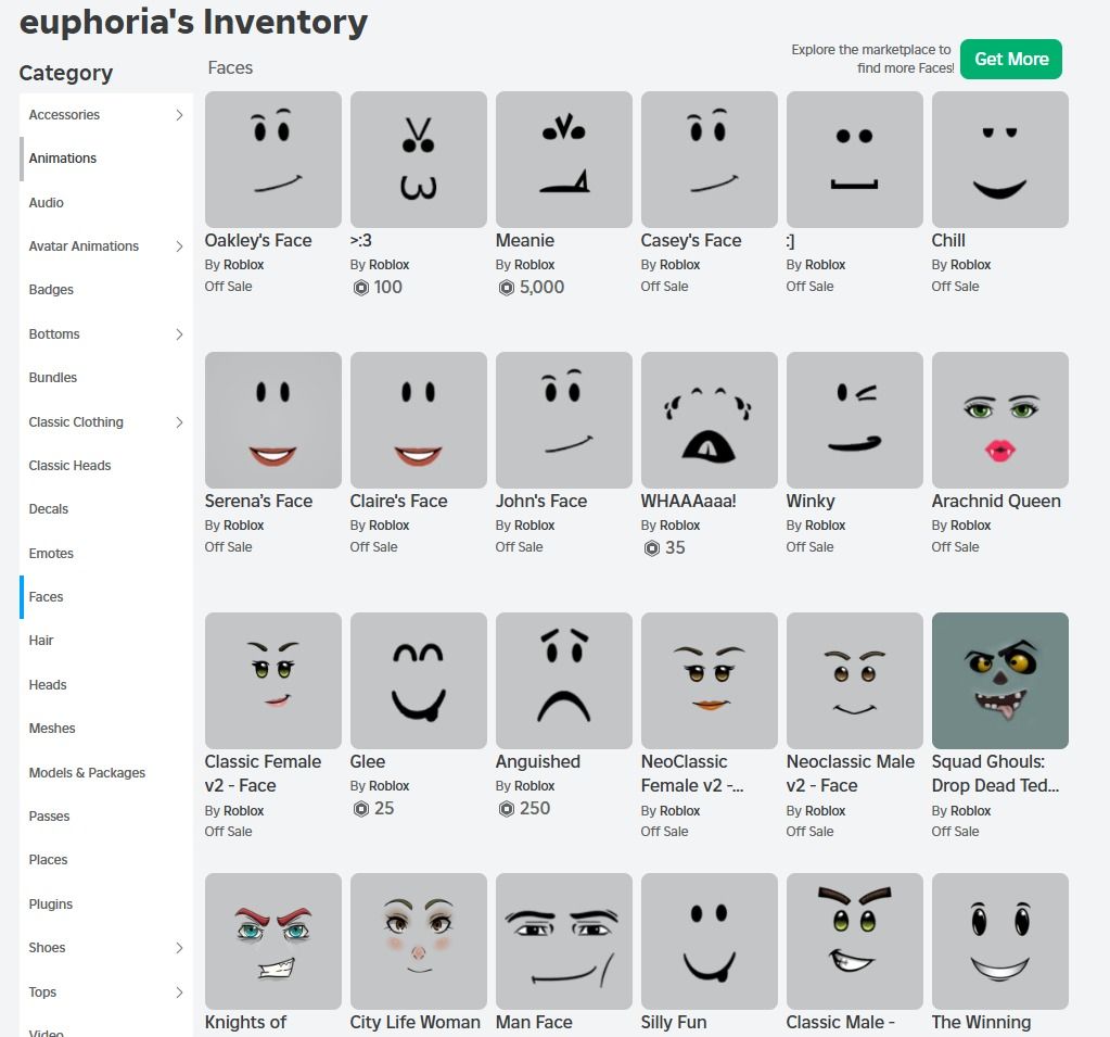 Roblox Korblox account with meanie, red iron horns and rare toy code ...