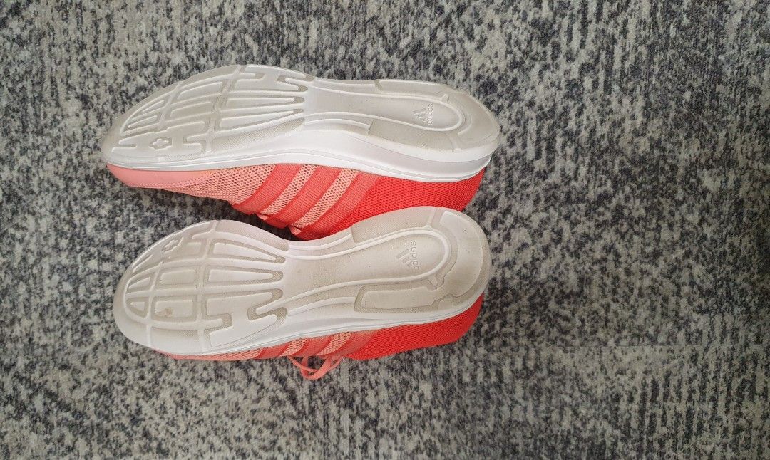 Adidas cloudfoam ortholite running red cheap
