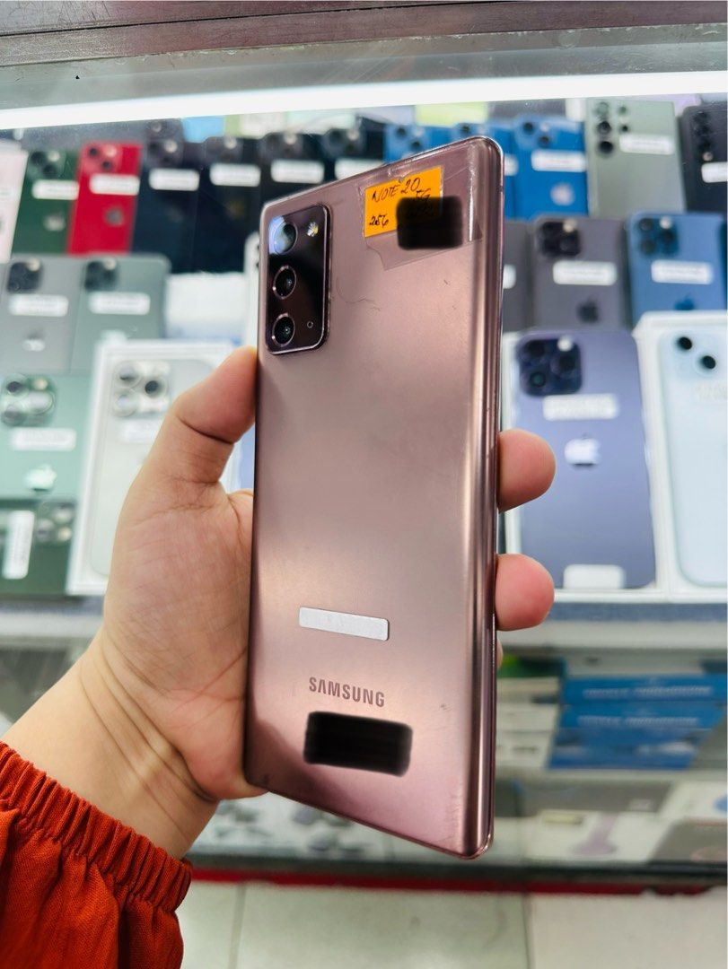 Samsung Note 20 5G 256gb Dualsim FU (Category: Samsung) located in San Juan City. Submitted by javedsgadgetshop (Listing ID 1321048800, Image 2). Description: OPEN FOR INSTALLMENT VIA CREDIT CARD/GGIVES/SPAY/BILLEASE & SWAP/TRADE-IN! WE BUY AND SELL ( ANYKINDS OF UNIT BINIBILI PO NAMIN)! PTPA : Padelete po f bawal Quick Specs : Samsung Note 20 5G •256gb •NTC Variant •Good batt health •Factory Unlock •95% Smoothness •No hidden issue | No Repaired 