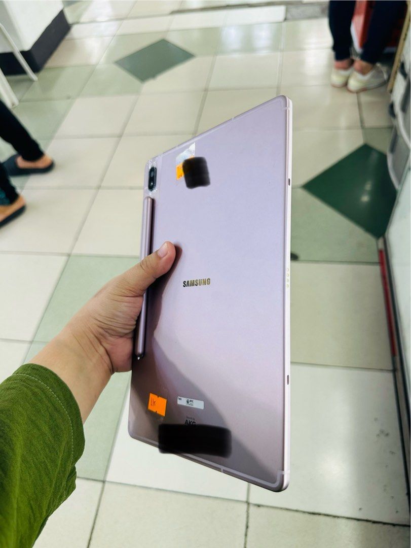 Samsung Tab S6 128gb LTE W/ Spen (Category: Android) located in San Juan City. Submitted by javedsgadgetshop (Listing ID 1321042037, Image 2). Description: OPEN FOR INSTALLMENT VIA CREDIT CARD/GGIVES/SPAY/BILLEASE & SWAP/TRADE-IN! WE BUY AND SELL ( ANYKINDS OF UNIT BINIBILI PO NAMIN)! PTPA : Padelete po f bawal Quick Specs : Samsung Tab S6 Lite (Spen) •128gb •NTC Variant •Good batt health •Factory Unlock •95% Smoothness •No hidden issue | No Repa