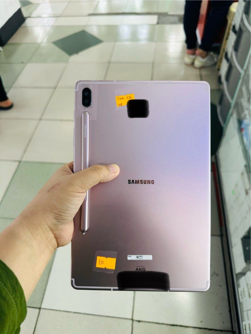 Samsung Tab S6 128gb LTE W/ Spen (Category: Android) located in San Juan City. Submitted by javedsgadgetshop (Listing ID 1321042037, Image 1). Description: OPEN FOR INSTALLMENT VIA CREDIT CARD/GGIVES/SPAY/BILLEASE & SWAP/TRADE-IN! WE BUY AND SELL ( ANYKINDS OF UNIT BINIBILI PO NAMIN)! PTPA : Padelete po f bawal Quick Specs : Samsung Tab S6 Lite (Spen) •128gb •NTC Variant •Good batt health •Factory Unlock •95% Smoothness •No hidden issue | No Repa