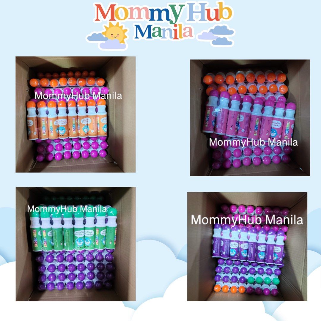 Single Dot Bingo Marker (Category: Craft Supplies & Tools) located in Quezon City. Submitted by mommyhub_manila_toy_store (Listing ID 1320958129, Image 3). Description: Single dot bingo markers Retail Price: 65 pesos each Reseller Price: 55 pesos each Bulk purchase: 45 pesos each.