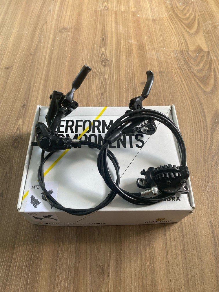 slx m7000 hydraulic brake set Sports Equipment Bicycles Parts Parts Accessories on Carousell