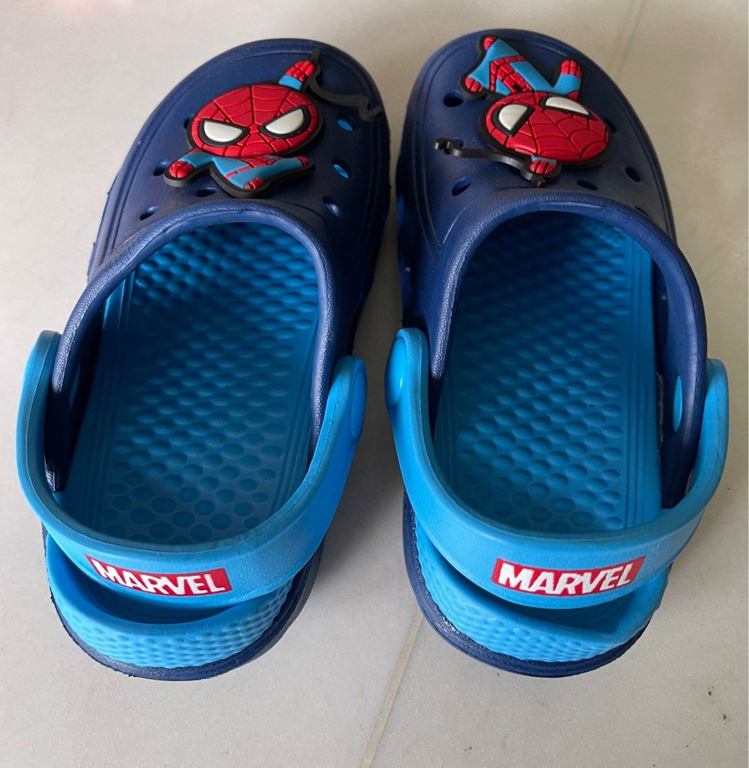 Spiderman crocs like shoes for toddler 150mm Babies Kids Babies Kids Fashion on Carousell