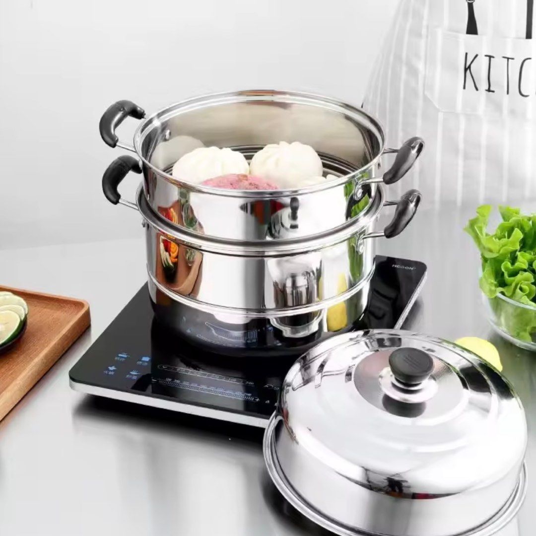 Steamer for induction cooktop online