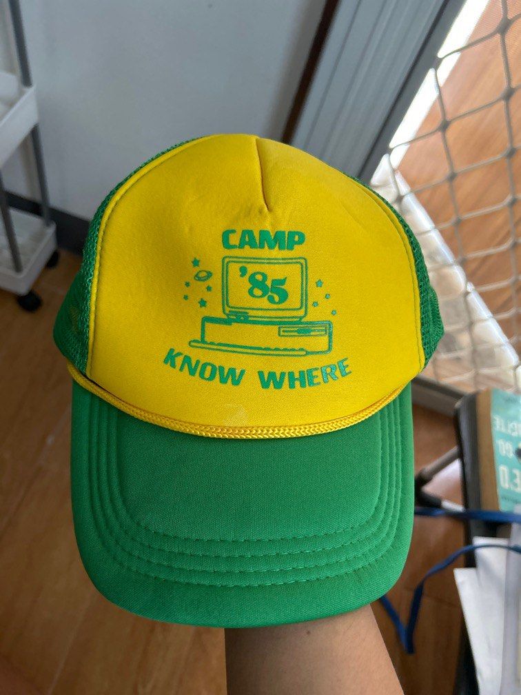 Stranger Things Dustin Cap (Category: Caps & Hats) located in Davao. Submitted by declutterstuff01 (Listing ID 1321000819, Image 1). Description: perfect for halloween and casual wear.