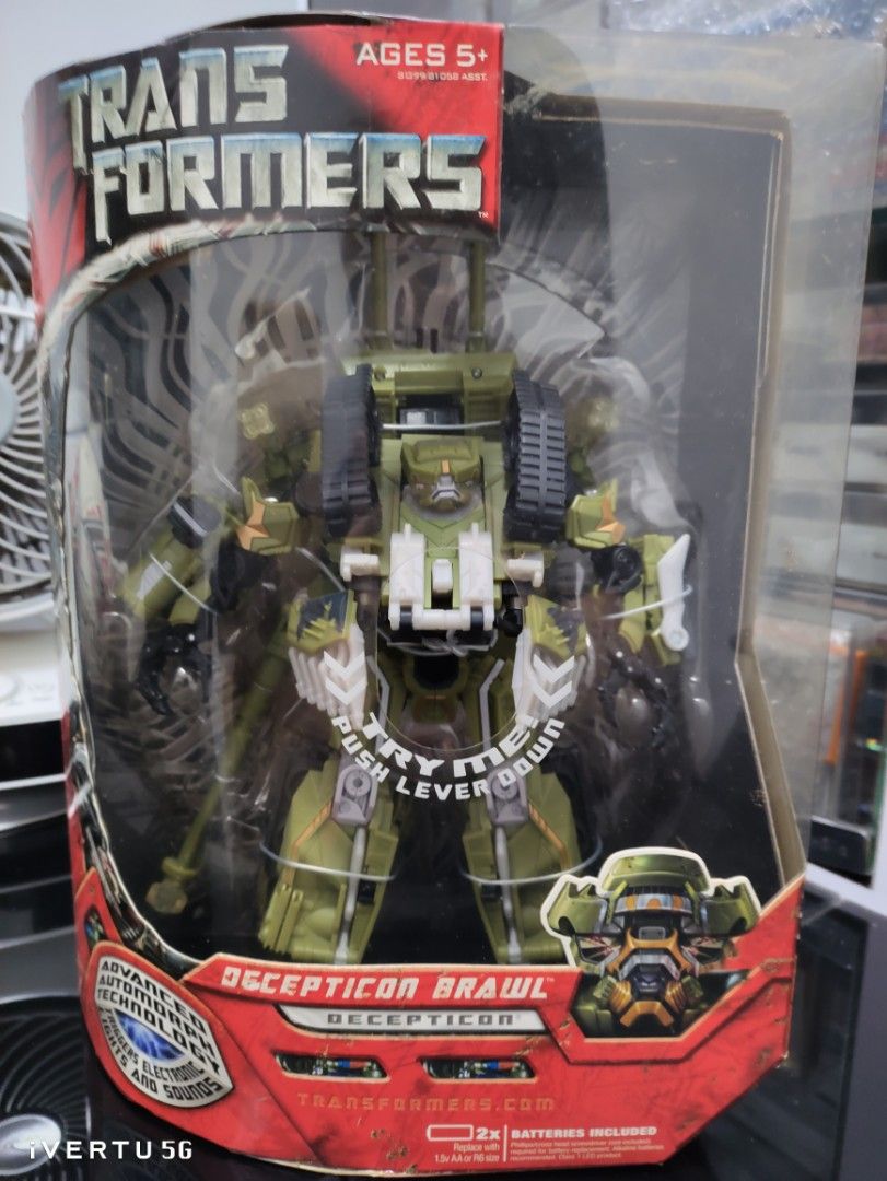 Transformers set (Category: Toy Figures) located in Singapore. Submitted by striker17 (Listing ID 1321017413, Image 2). Description: set of 3 Transformers 1st generation figures including Megatron, Optimus Prime and decepticon Brawl. All bnib in mint and pristine condition. Sold as a set..