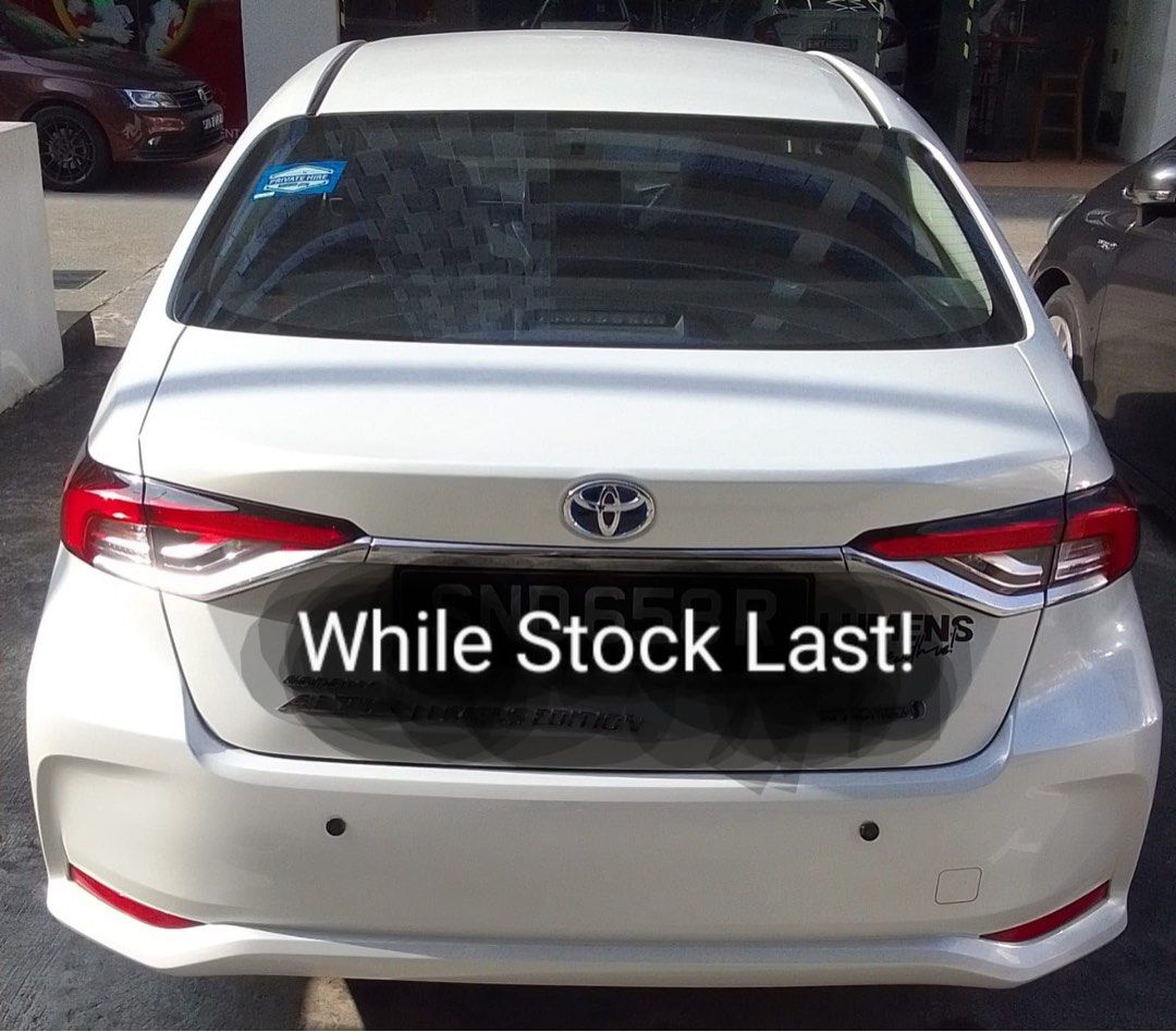 Daily Jobs provided for those drivers who join us! $32,250 Cashback for Used Toyota Altis Hybrid 1.862872683562113111