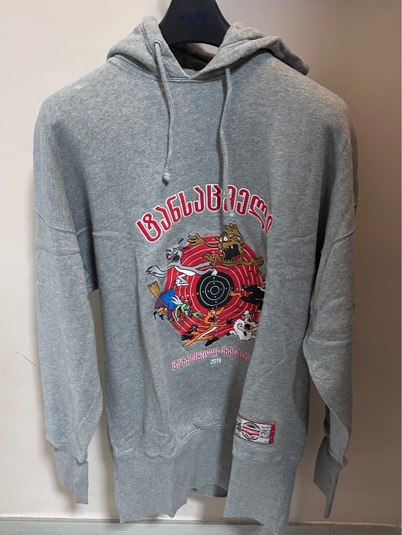 Vetements cartoon hoodie on sale