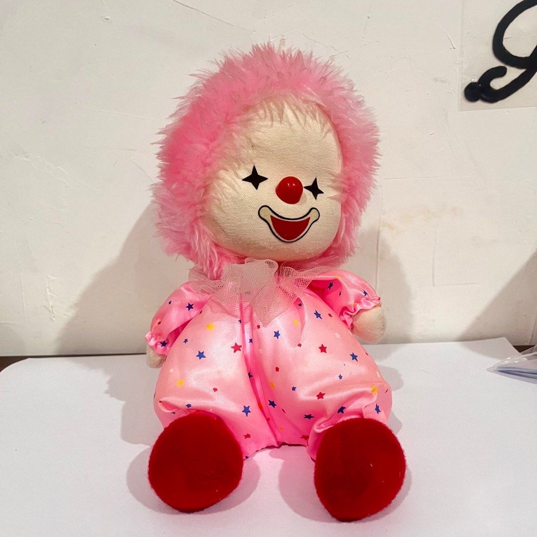 Vintage 1986 Potter Musical Wind Up Clown Doll Moving Head Hobbies Toys Collectibles Memorabilia Vintage Collectibles on Carousell