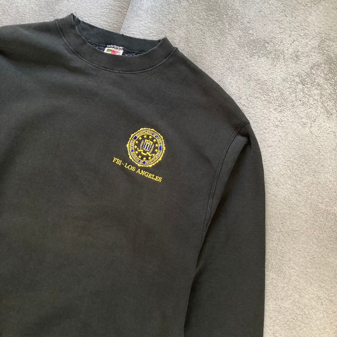 Vintage fbi sweatshirt discount
