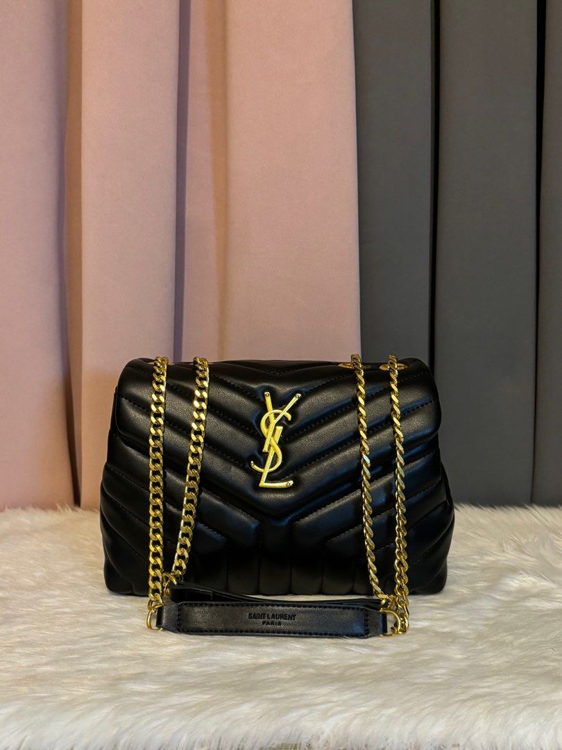 YSL Lulu in Gold Hardware Luxury Bags Wallets on Carousell