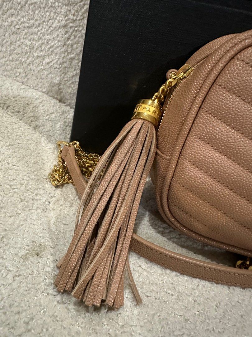 Ysl mini bag (Category: Luxury Bags & Wallets) located in Zamboanga. Submitted by joysl_ph (Listing ID 1321073152, Image 3). Description: Never used, with box and cards… best for parties with gold chain.