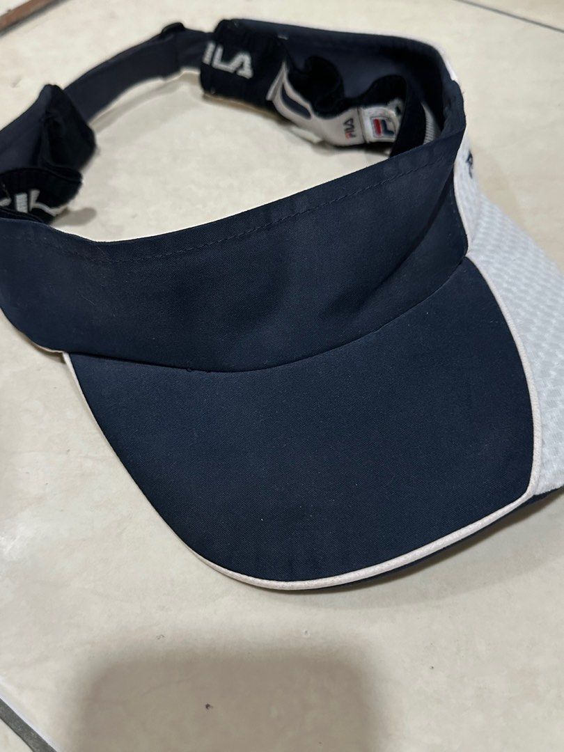 100% Original Fila Visor Fila Golf Cap Fila Topi Olahraga Topi Golf  Fila Topi Pria Wanita Unisex Topi Visor