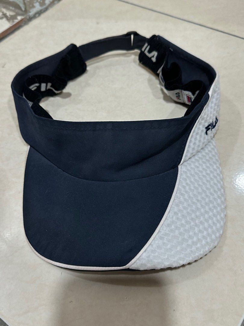 100% Original Fila Visor Fila Golf Cap Fila Topi Olahraga Topi Golf  Fila Topi Pria Wanita Unisex Topi Visor