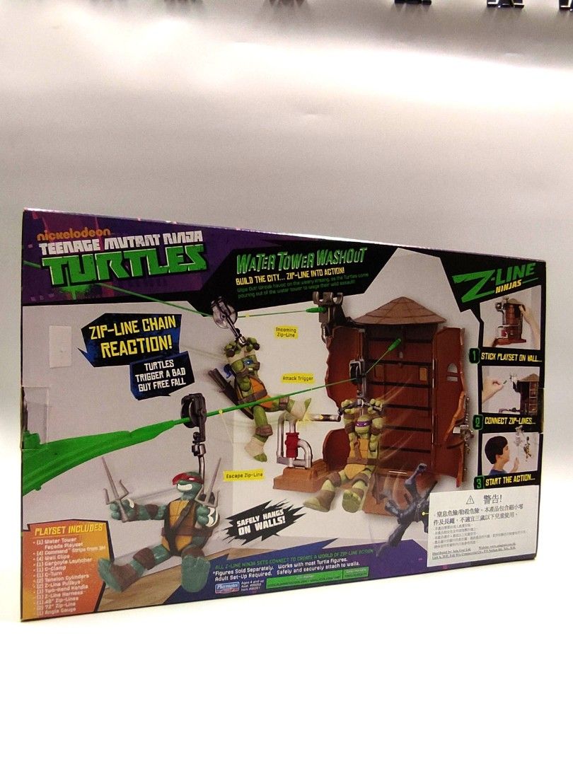 忍者龜 Nickelodeon TMNT Teenage Mutant Ninja Turtles Z Line Water Tower ...