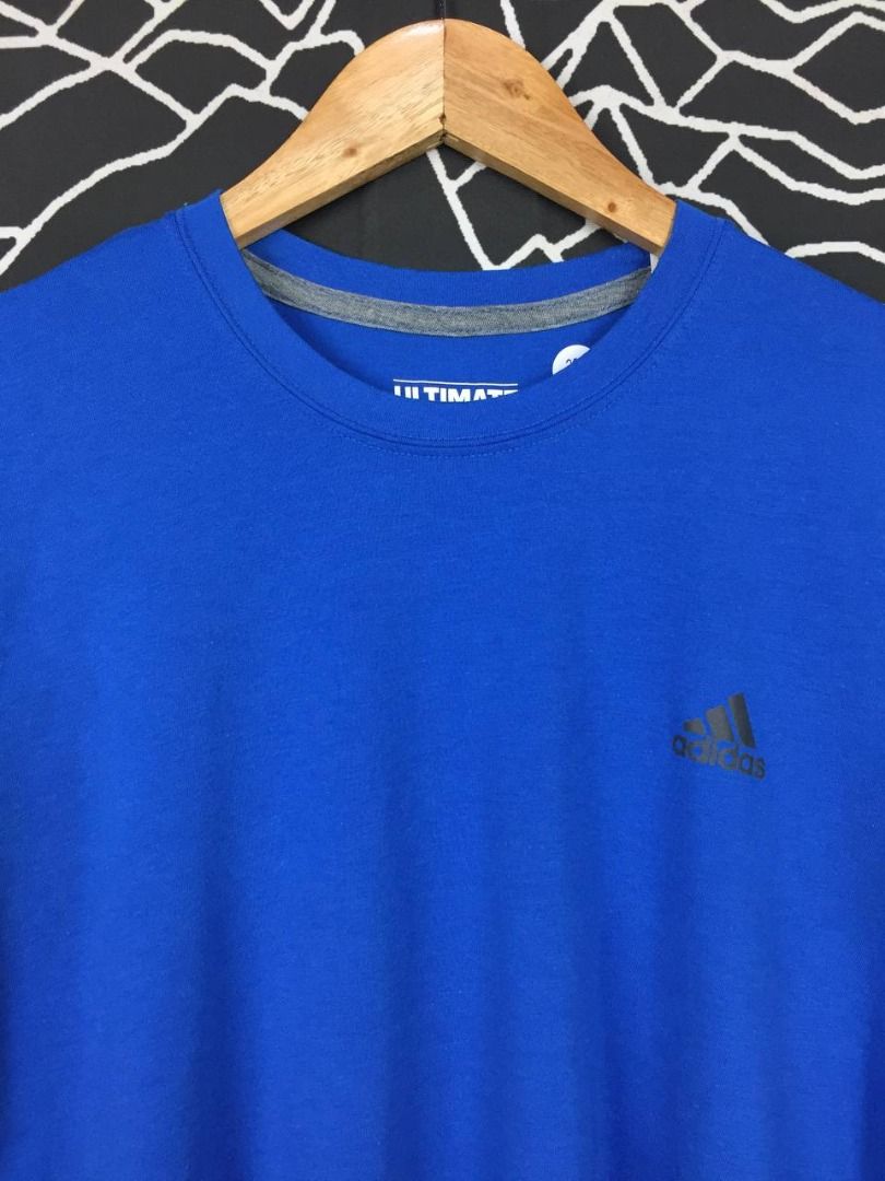 Adidas Climalite Small Logo Ultimate Tee Men s Fashion Tops Sets Tshirts Polo Shirts on Carousell