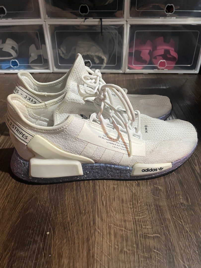 Nmd speckled white top