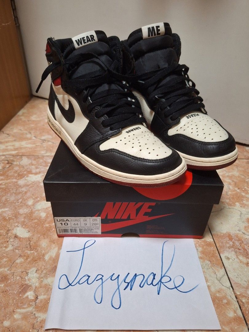 Air Jordan 1 Retro OG NRG High Not For Resale Carousell