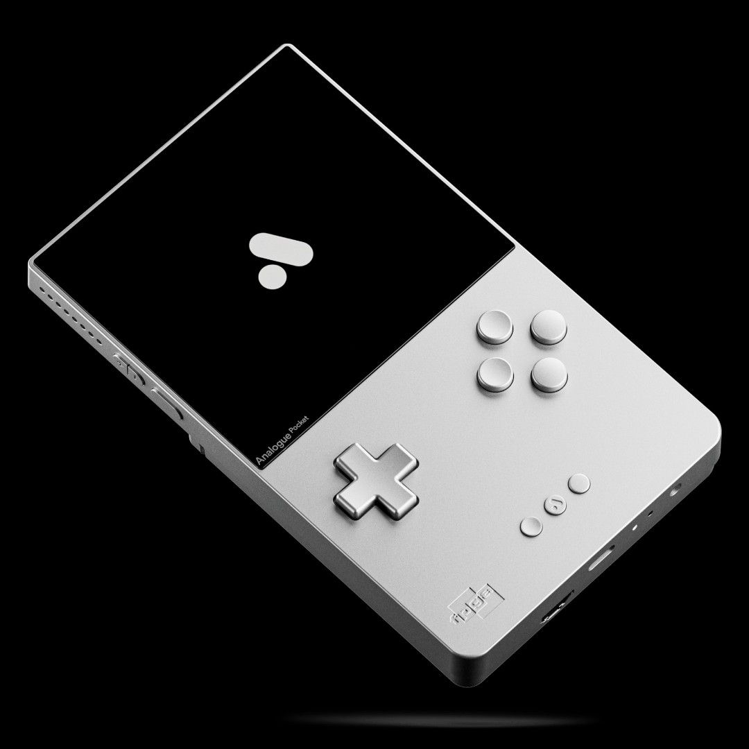 Analogue Pocket Aluminum Noir（$500 aluminum version of the 