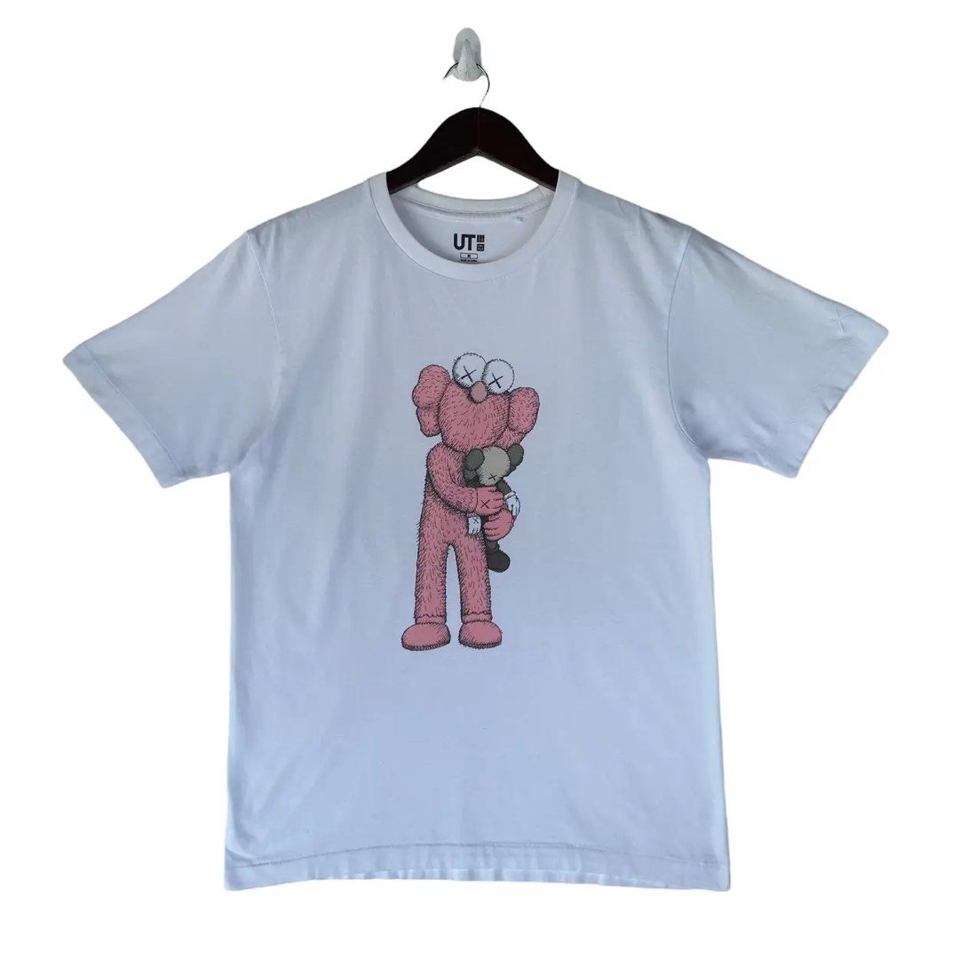 BAJU KAWS x uniqlo, Men's Fashion, Tops & Sets, Tshirts & Polo Shirts